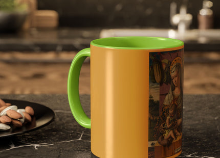 Madonna and Child by Carlo Crivelli Colorful Mugs (11oz, 15oz)