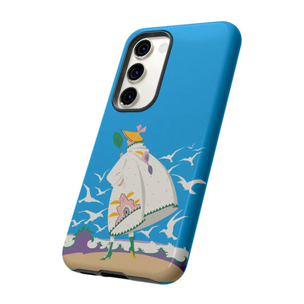 Seaside Wanderer Phone Case – Whimsical Charm & Coastal Delight