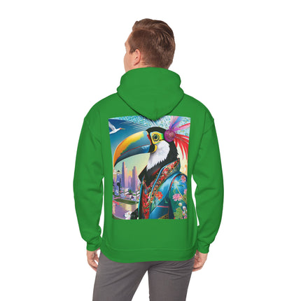 Cyber Toucan – Heavy Blend™ Hooded Sweatshirt