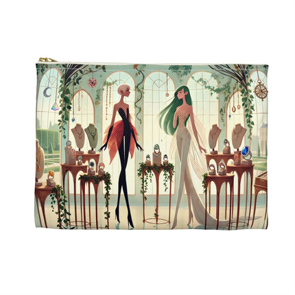 The Fairy Treasures Flat Pouch – Enchanted Jewelry & Whimsical Wonder