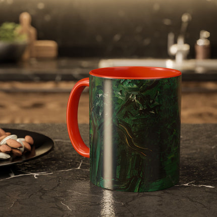 Route en forêt by Raoul Dufy Colorful Mugs (11oz, 15oz)