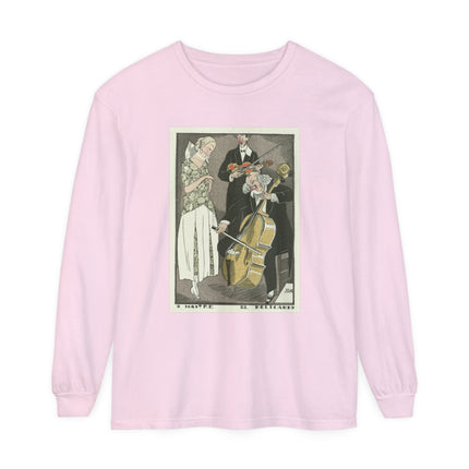 O Maitre el Relicario by Fernand Siméon Garment-dyed Long Sleeve T-Shirt