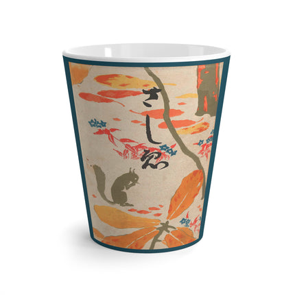 Book Illustration by Hashiguchi Goyō Latte Mug