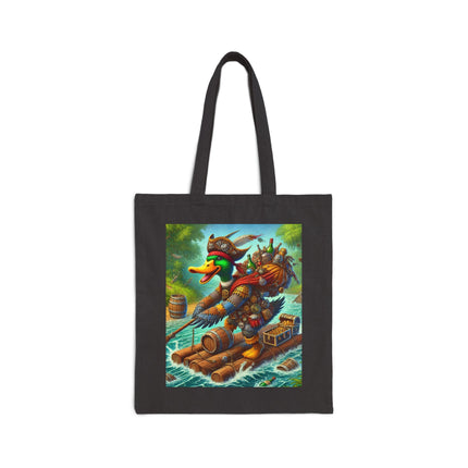 The Daring Drake Cotton Canvas Tote Bag