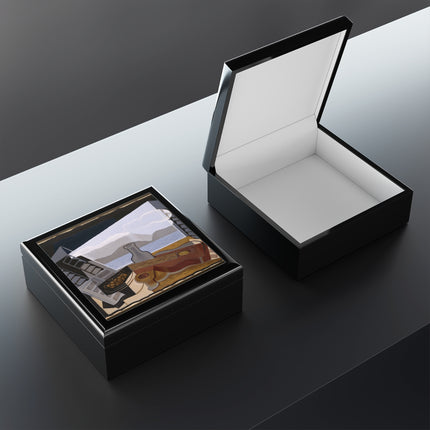 Open Window by Juan Gris Jewelry Box