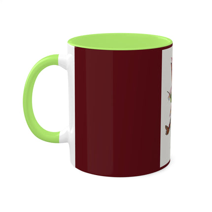 Hummingbird by Paul Gervais Colorful Mugs, 11oz
