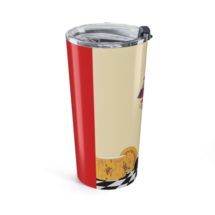 The Marionette 20oz Tumbler – Theatrical Glamour & Cabaret Elegance