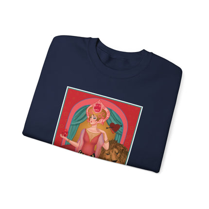 July & Ruby (from the Gem Series) by Sofia Chiostri Heavy Blend™ Crewneck Sweatshirt