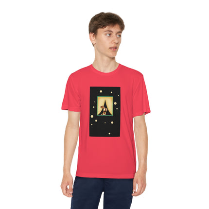 Playful Paws Youth Competitor Tee – Vintage Charm & Curious Adventure