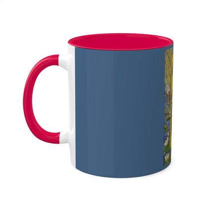 Courtesan (after Eisen) by Vincent Van Gogh Colorful Mugs, 11oz