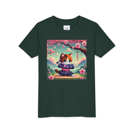 Samurai Kitten Youth Short Sleeve Tee