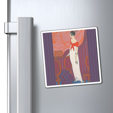 L’Entracte by Georges Lepape Magnets (3 Sizes)