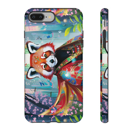 Cybernetic Red Panda Phone Cases