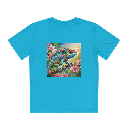 Camouflage Chameleon Youth Competitor Tee