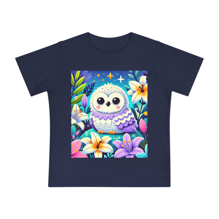 Enchanted Baby Owl Baby T-Shirt – A Gentle Nighttime Dream