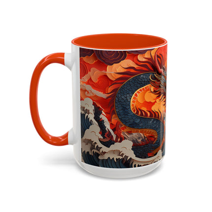 Emergence of the Dragon Colorful Mugs (11oz, 15oz)