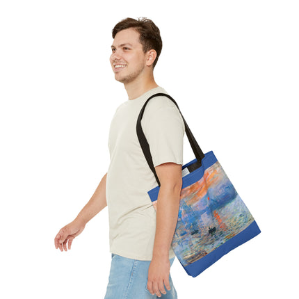 Sunrise by Claude Monet Tote Bag (AOP)