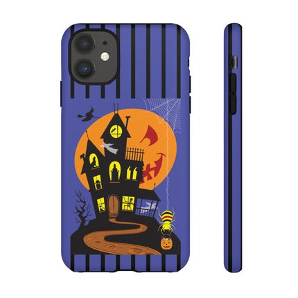 Halloween Night at the Haunted House Phone Cases