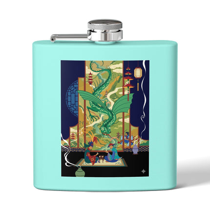 Celestial Dragon Gathering Flask – Mythic Majesty & Timeless Tradition