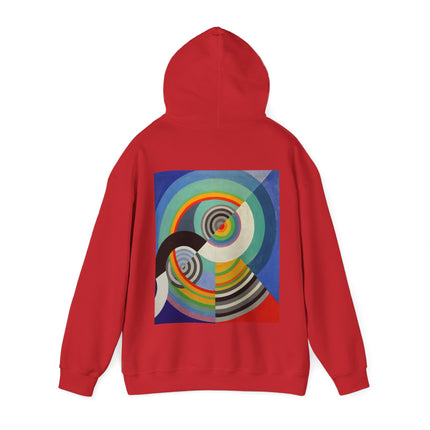Rythme No. 3 by Robert Delaunay Heavy Blend™ Hooded Sweatshirt