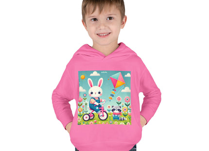 Breezy Meadow Ride Toddler Pullover Fleece Hoodie