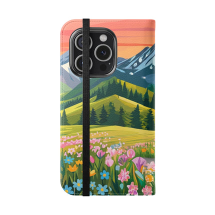 🦓🛴 Stripes on Wheels Flip Case – Sunny Adventures & Storybook Fun