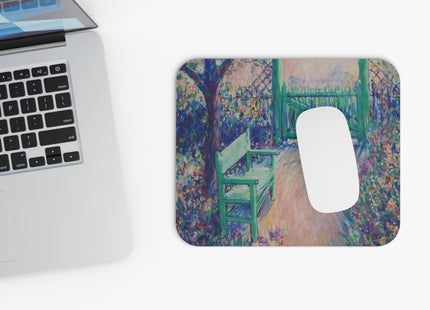 The Artist’s Garden by Theodore Earl Butler Mouse Pad, Rectangle