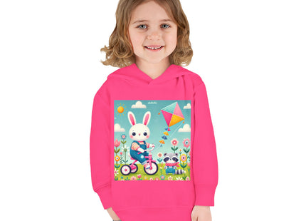 Breezy Meadow Ride Toddler Pullover Fleece Hoodie