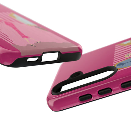 Lady in Pink Phone Case – Graceful Sophistication