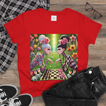Spring Gambit: A Fairy’s Move Cotton Tee