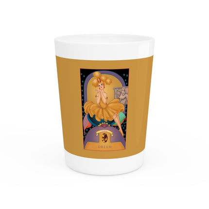 November & Topaz (from the Gem Series) by Sofia Chiostri Ceramic Shot Glass