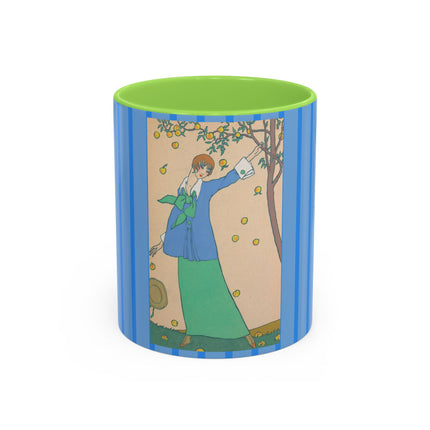 Le Verger by Georges Lepape Colorful Mugs (11oz, 15oz)