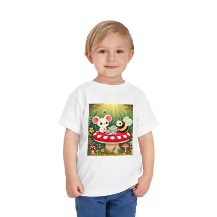 Tea Time Friends Toddler Short Sleeve Tee