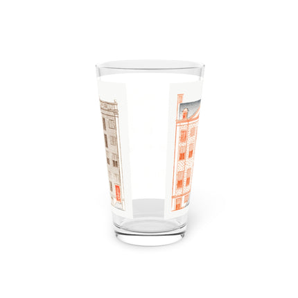 Amsterdam Canal Houses Glass, 16oz