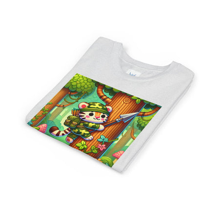 Stealthy Stripes Youth Short Sleeve Tee