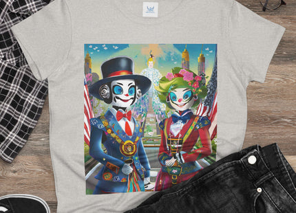 Cyber Punk Robots Cotton Tee