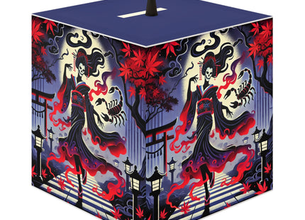 Halloween Sorceress Light Cube Lamp