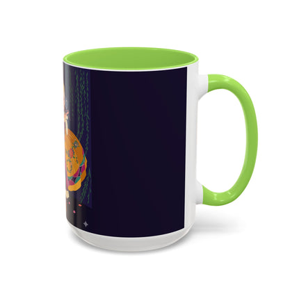 Moonlit Masquerade: The Fairy Queen's Ball Colorful Mug (11oz, 15oz) – Fairy Tale Elegance, Fantasy Charm & Enchanted Style