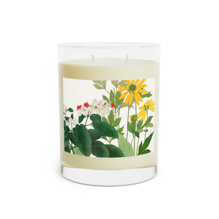 Clerodendrum & Rudbeckia Flower by Tanigami Kônan Scented Candle - Full Glass, 11oz - The White Tea & Fig, The Lavender & Sage, and The Ocean Mist & Moss