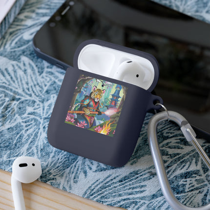 Cyberpunk Leopard AirPods Case Cover