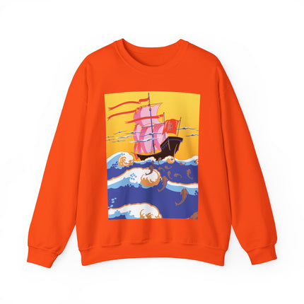 Golden Seas and Whimsical Dreams Heavy Blend™ Crewneck Sweatshirt