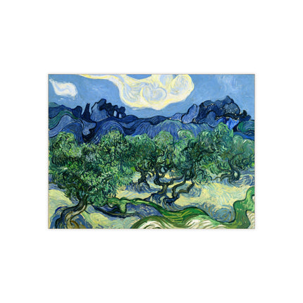 Olive Trees by Vincent Van Gogh Ceramic Tile