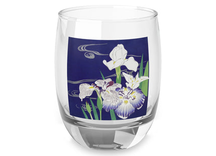 Irises by Kogyo Tsukioka Whiskey Glass