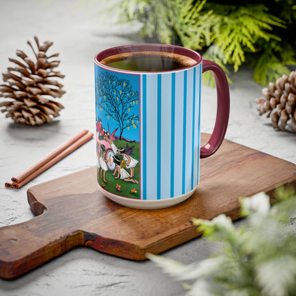 Enchanted Easter Gathering Colorful Mugs (11oz, 15oz)