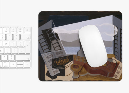 Open Window by Juan Gris Mouse Pad, Round and Rectangle