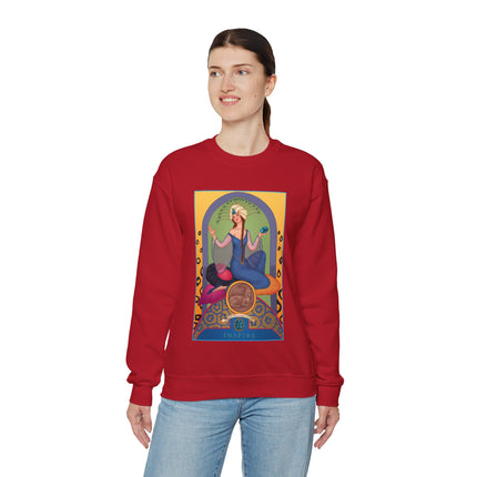 December & Tanzanite (from the Gem Series) by Sofia Chiostri Heavy Blend™ Crewneck Sweatshirt