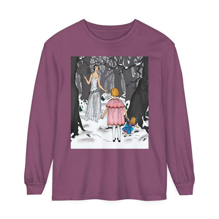 Fairy Tale Elegance Unisex Garment-dyed Long Sleeve T-Shirt