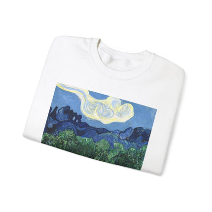 Olive Trees by Vincent Van Gogh Unisex Heavy Blend™ Crewneck Sweatshirt