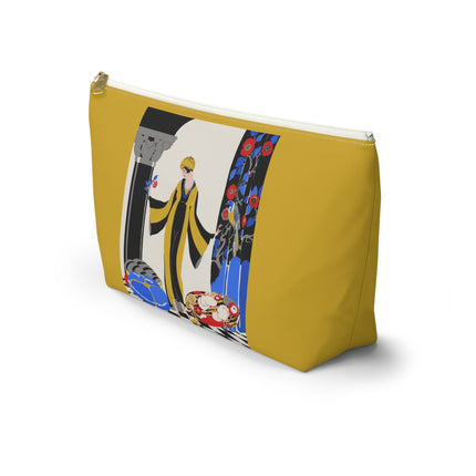 Art Deco Flapper Cosmetic Bag – Elegant Glamour & Timeless Style