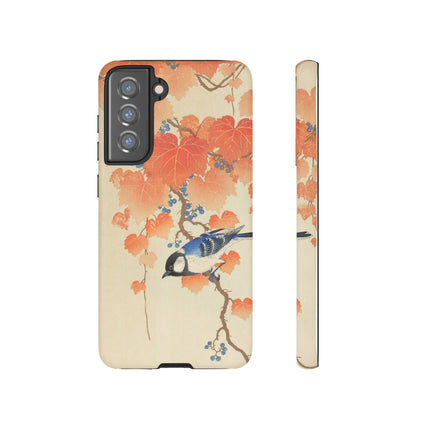 Japanese Bird and Branch by Ohara Koson Phone Cases